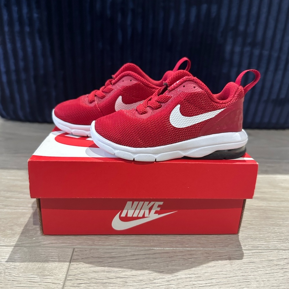 Nike Kids Air Max Red Sneakers